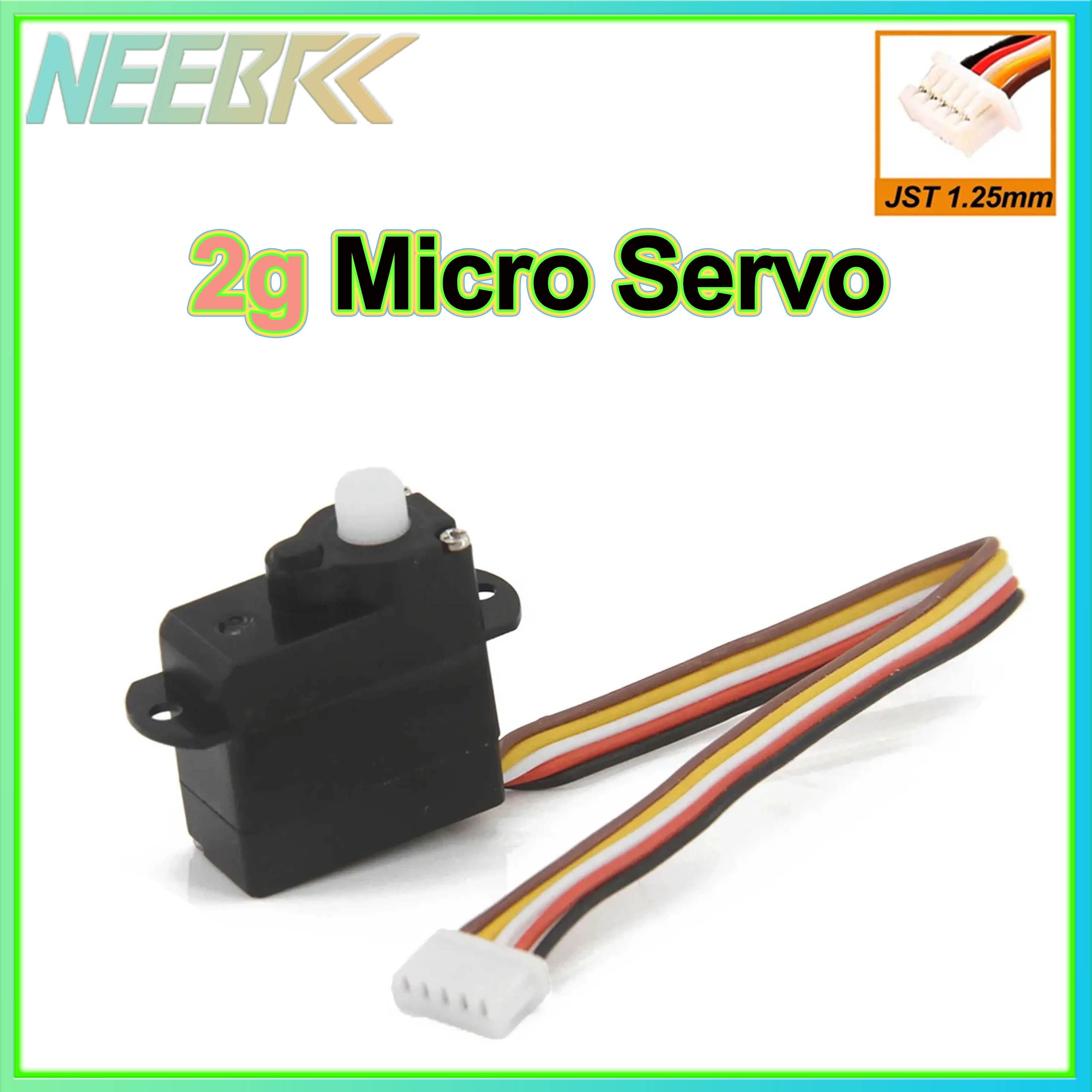 Rc Helicopter Servo - 2g Micro Servo 5 Pin Wltoys