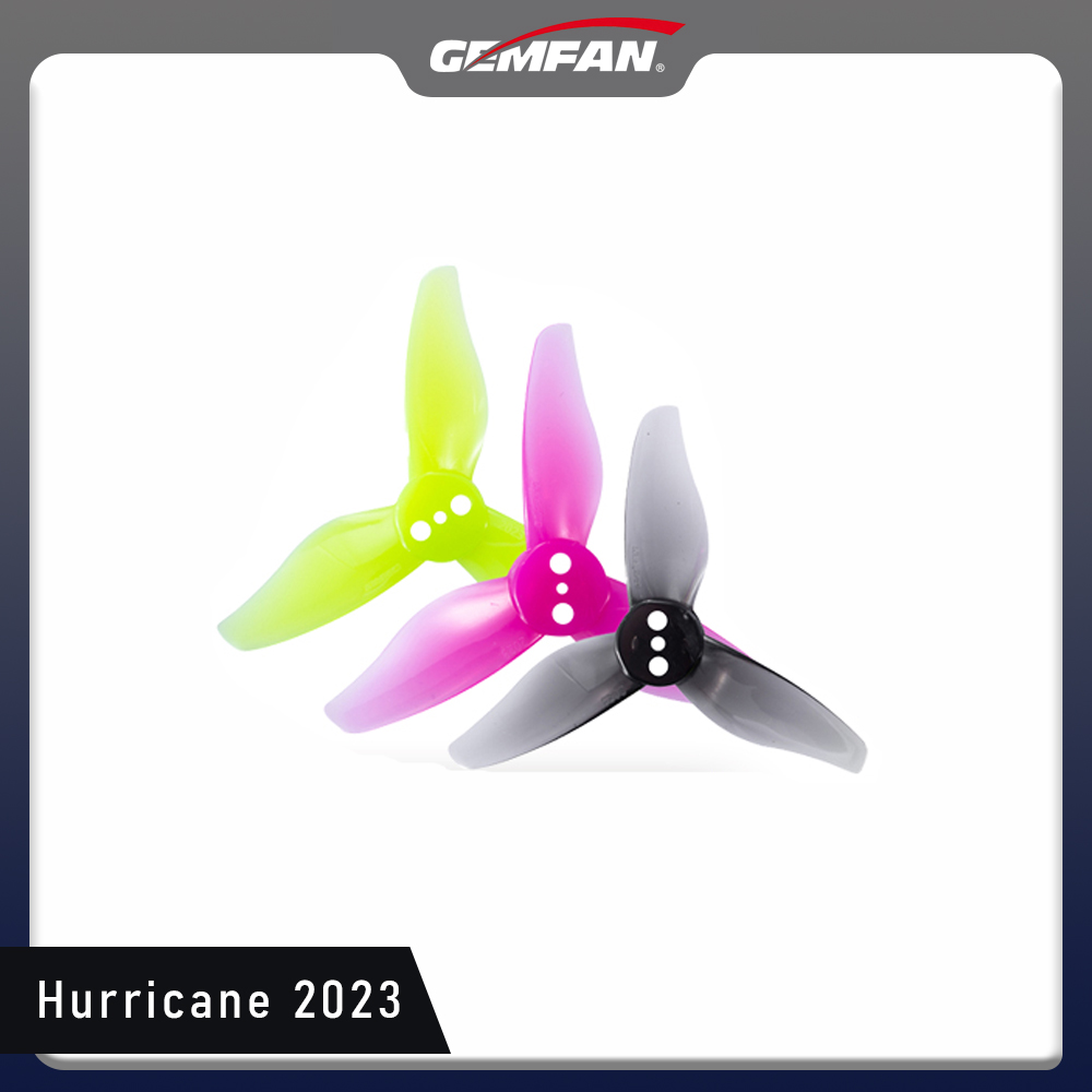 Rc Helicopter Blade - Gemfan Hurricane 2023 Propeller 3-blade Props