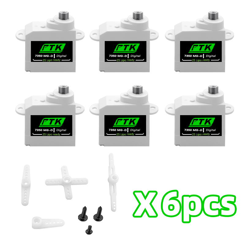 Rc Helicopter Parts - PTK 7350 MG-D 5.5g Digital Servo