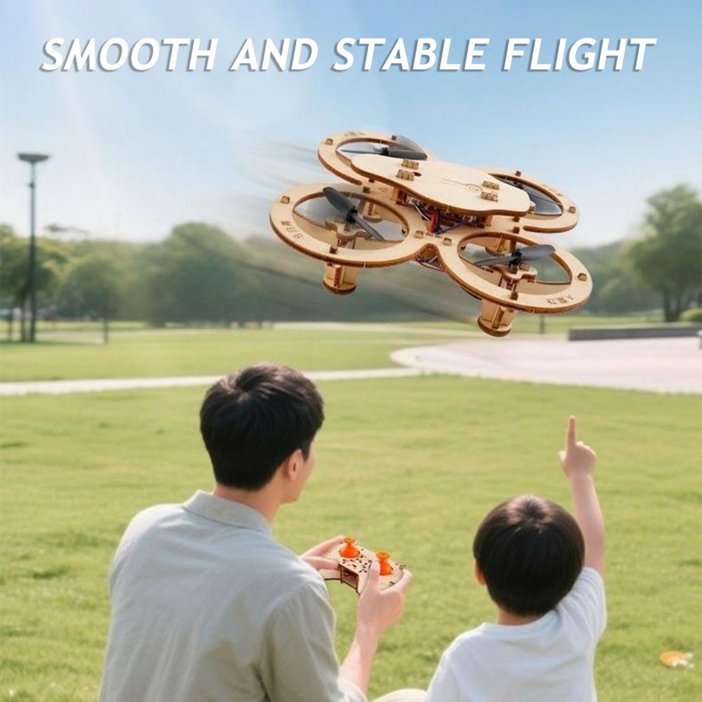Rc Drone Toy Wooden Drone Puzz - Rc Helicopter Mini avis et prix