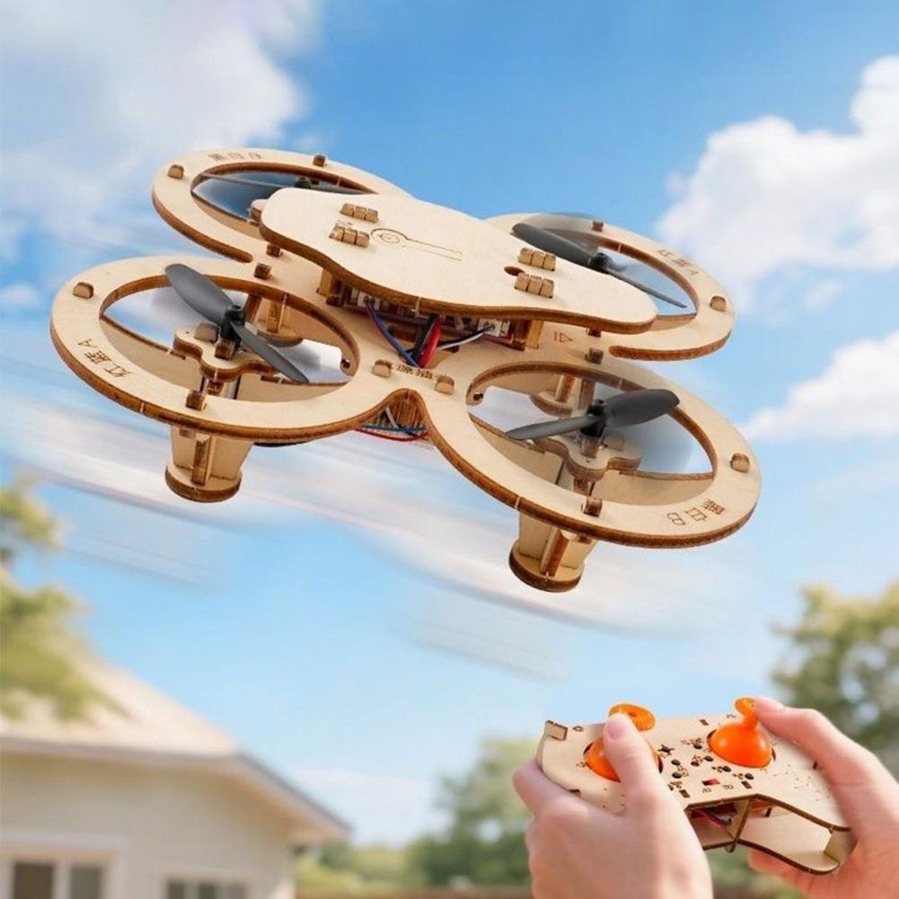 Rc Drone Toy Wooden Drone Puzz - Rc Helicopter Mini avis et prix