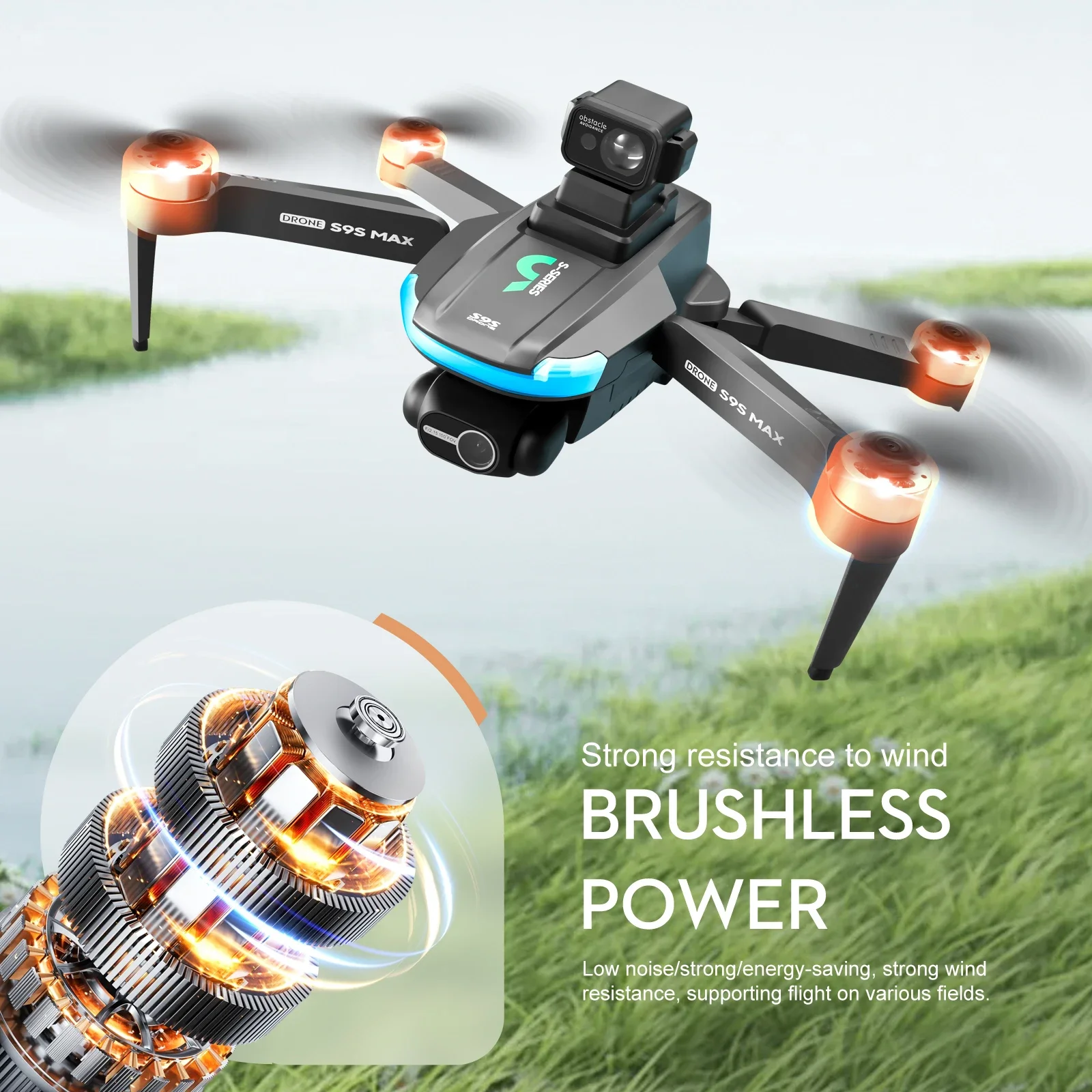 NEW S9S MAX MINI Drone 4K 2-Ax - Rc Helicopter Mini avis et prix