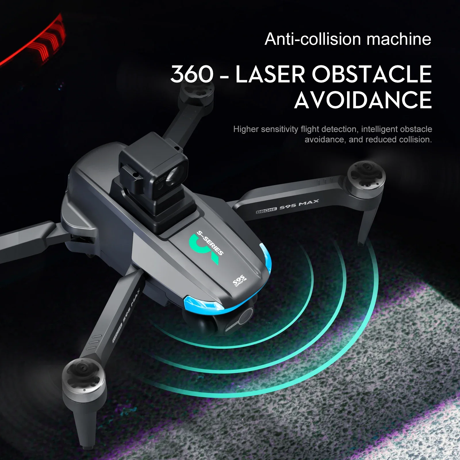 NEW S9S MAX MINI Drone 4K 2-Ax - Rc Helicopter Mini avis et prix