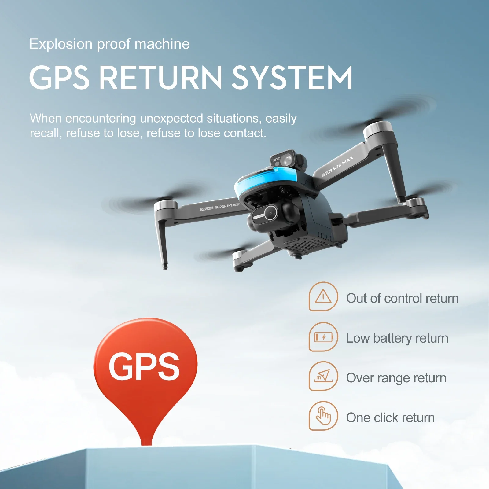 NEW S9S MAX MINI Drone 4K 2-Ax - Rc Helicopter Mini avis et prix