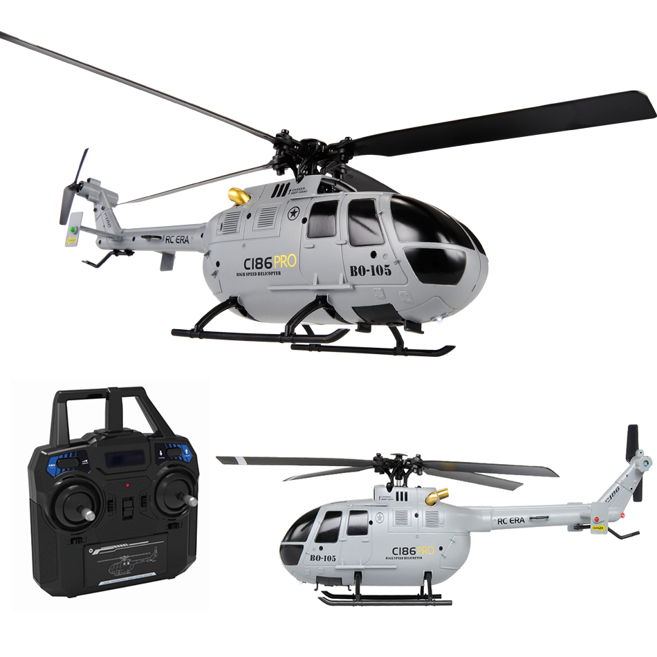 C186 Pro B105 2.4G RTF RC Heli - Rc Helicopter Nitro avis et prix