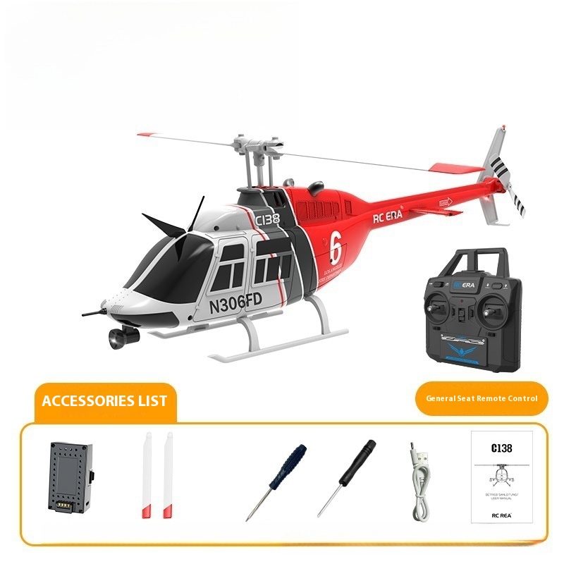 Rc  Era New Bell Two Hundred A - Rc Helicopter Single Rotor avis et prix