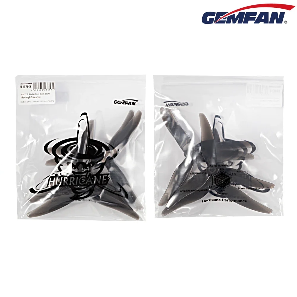 10Pairs (10CW + 10CCW) Gemfan  - Rc Helicopter Parts avis et prix