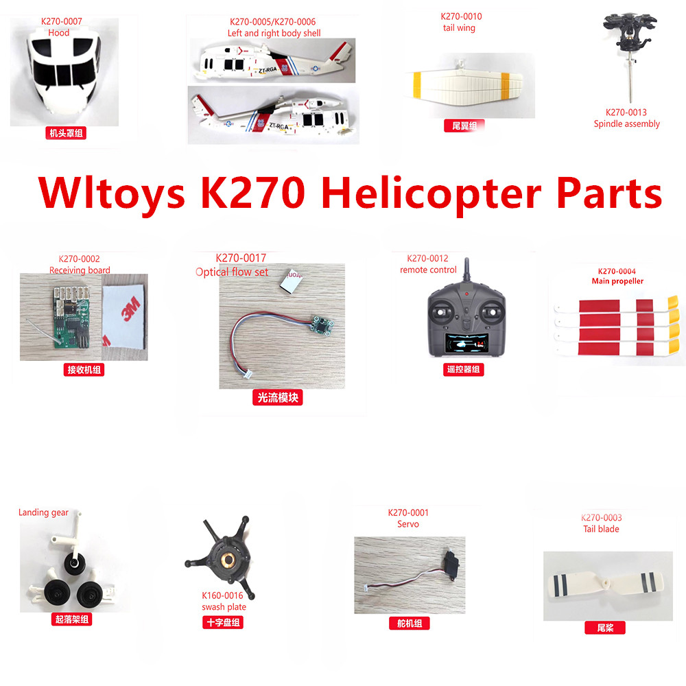 Wltoys XK K270 RC Helicopter S - Rc Helicopter Coaxial avis et prix