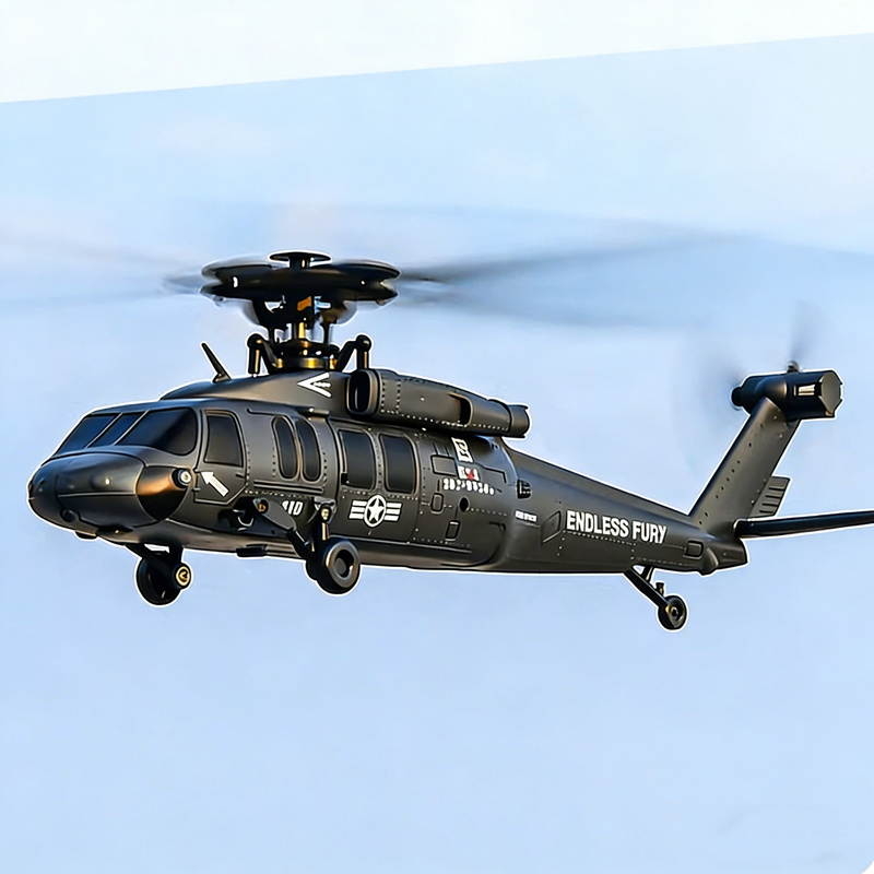 JJRC Black Hawk RC Helicopter  - Rc Helicopter Large avis et prix