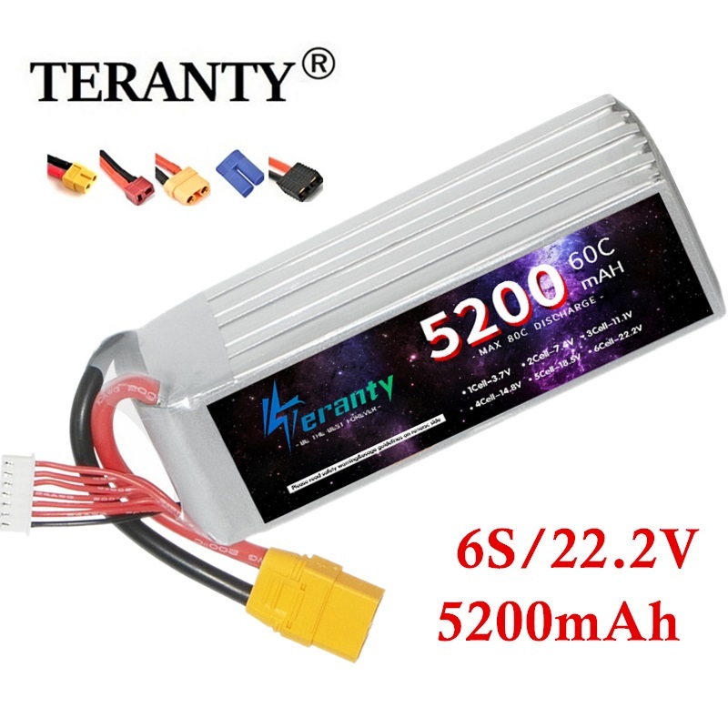 TERANTY 6S 5200mAh Lipo Batter - Rc Helicopter Gyro avis et prix