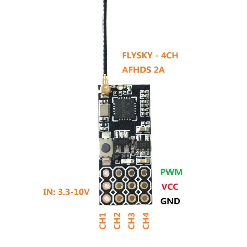 Flysky FS2A Mini Receiver 4CH  - Rc Helicopter Remote Control avis et prix