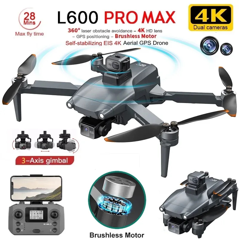L600 PRO MAX GPS Drone Profess - Rc Helicopter Electric avis et prix