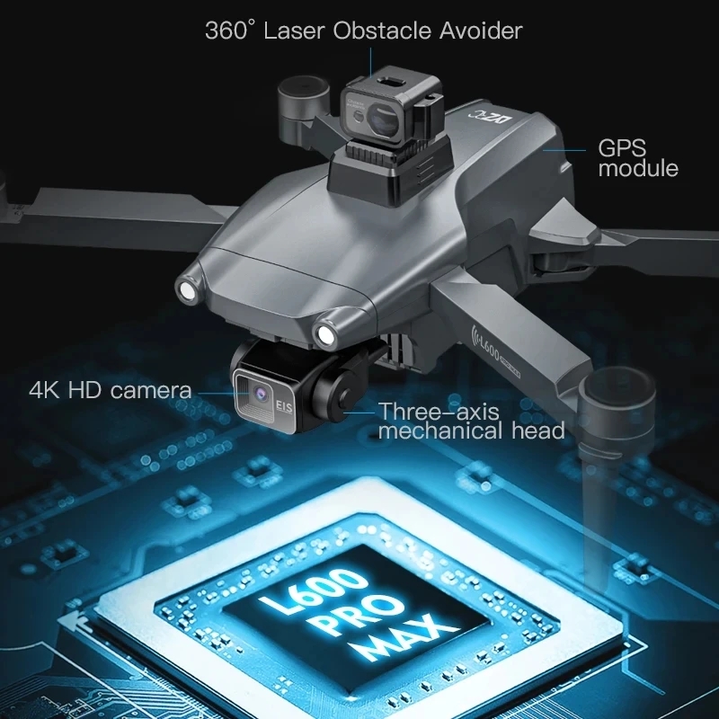 L600 PRO MAX GPS Drone Profess - Rc Helicopter Electric avis et prix