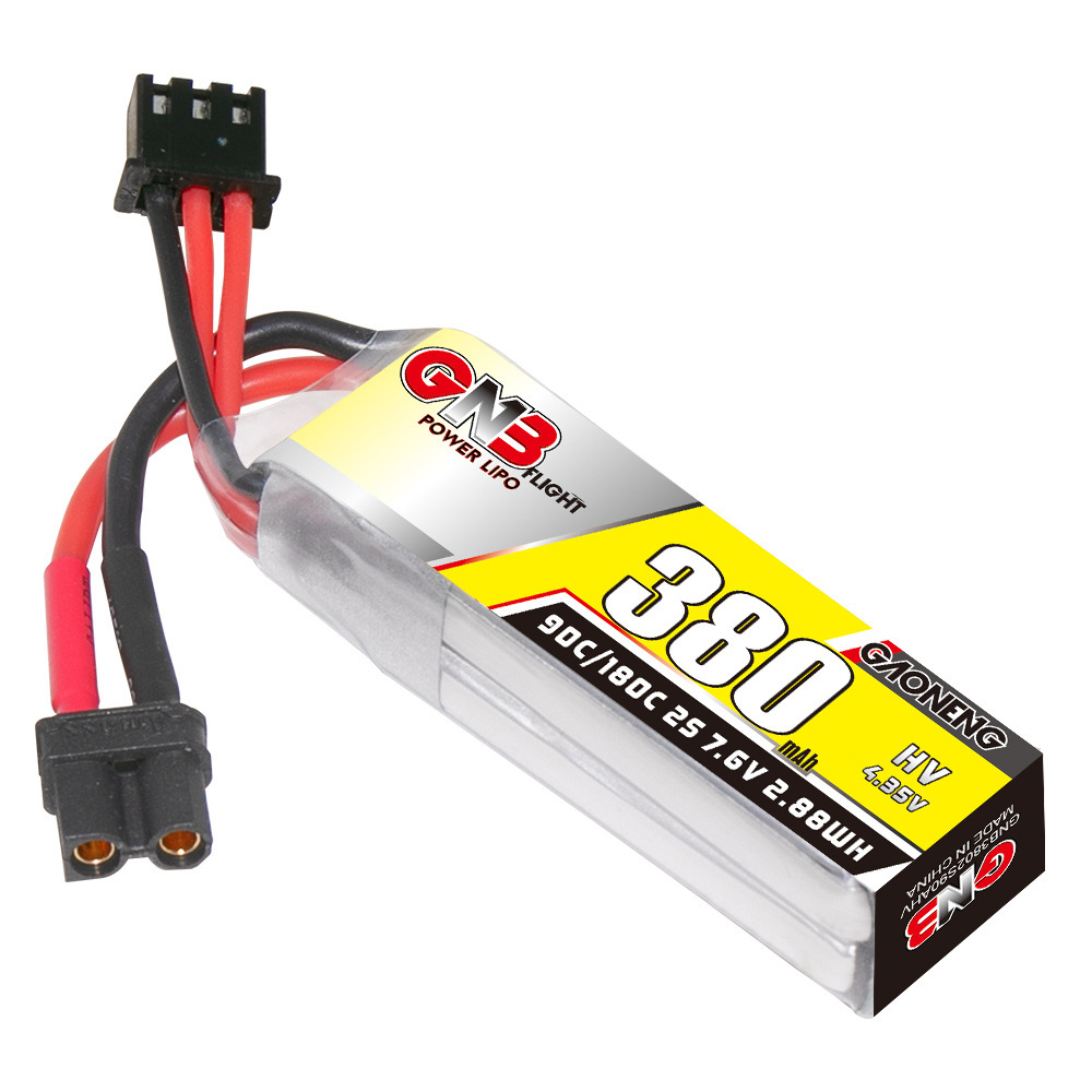 GNB 2S 7.6V 380mAh 90C/180C Li - Rc Helicopter Coaxial avis et prix