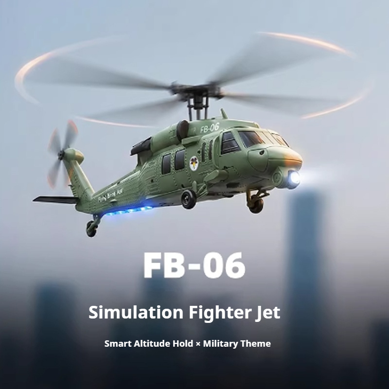FB-06 Black Hawk Remote Contro - Rc Helicopter Large avis et prix