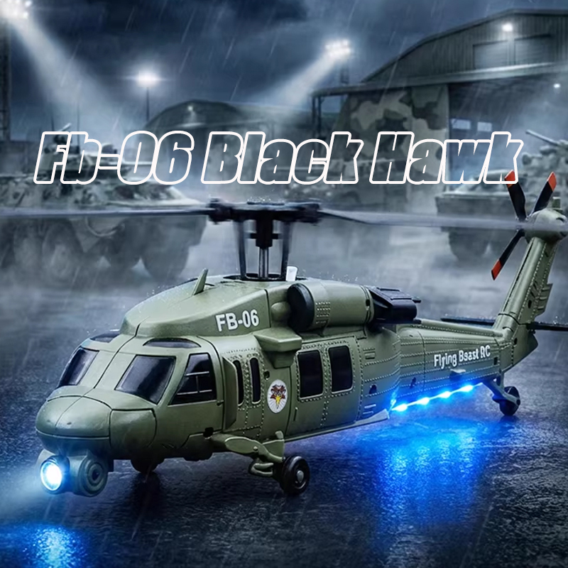 FB-06 Black Hawk Remote Contro - Rc Helicopter Large avis et prix