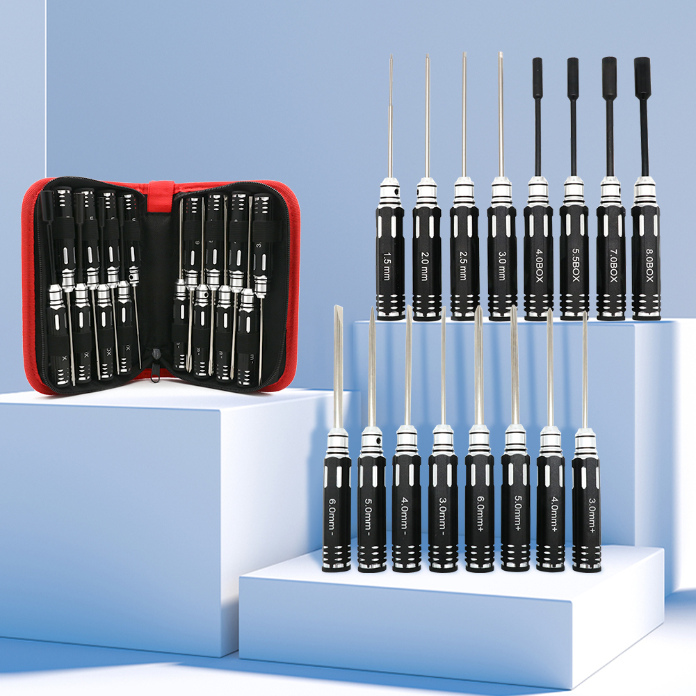 RC Hex Driver Set - 16pcs Hex  - Rc Helicopter Tool Kit avis et prix