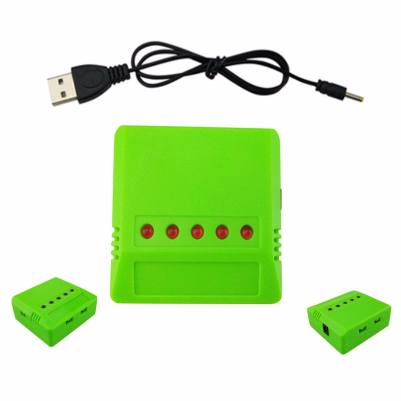 5PCS Cables And 1X 5 In 1 USB  - Rc Helicopter Charger avis et prix