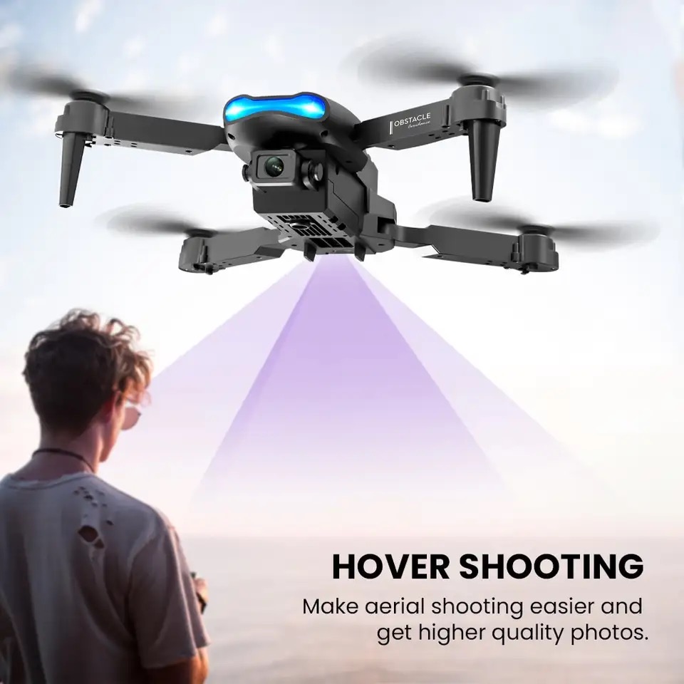 New Mini drone E99 4K WIFI HD  - Rc Helicopter Nitro avis et prix