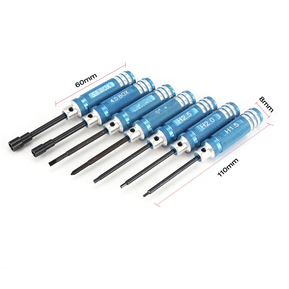 YSIDO 7Pcs 1.5 2.0 2.5mm Hex S - Rc Helicopter Tool Kit avis et prix