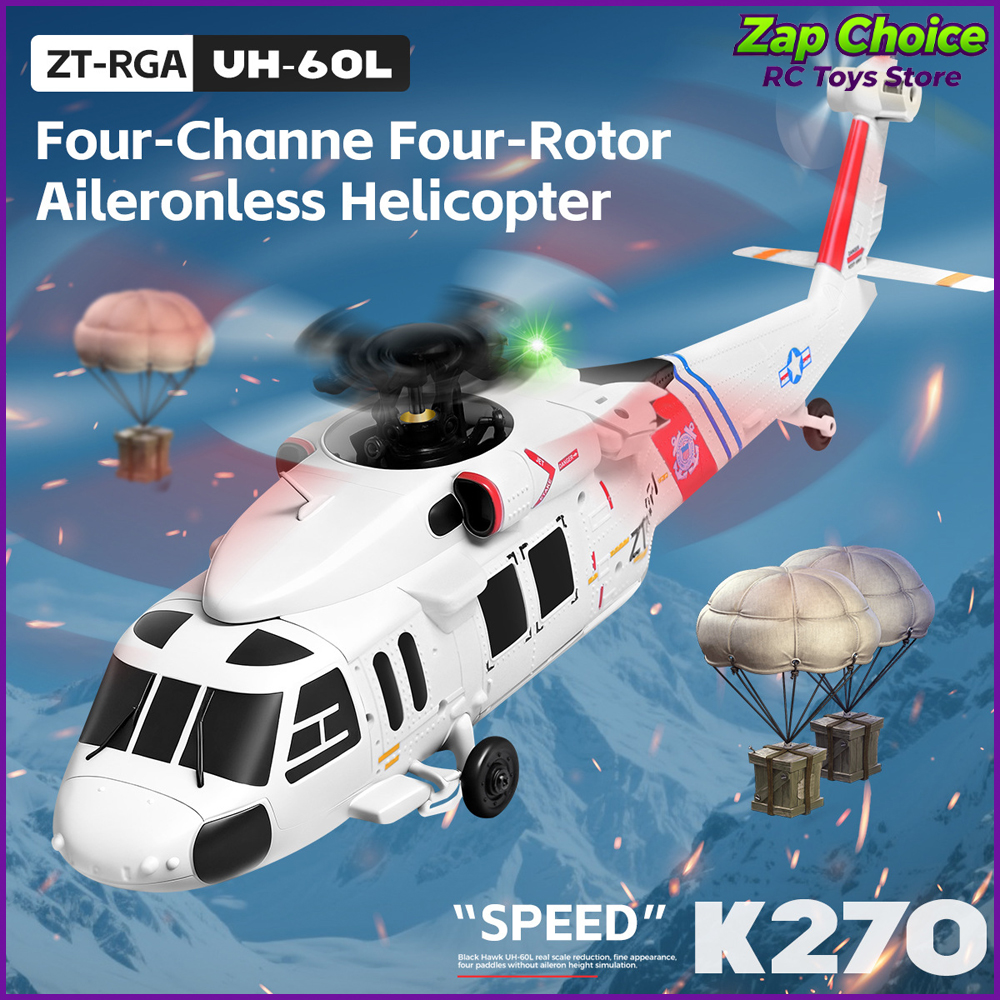 Wltoys K270 Black Hawk UH-60L  - Rc Helicopter Large avis et prix