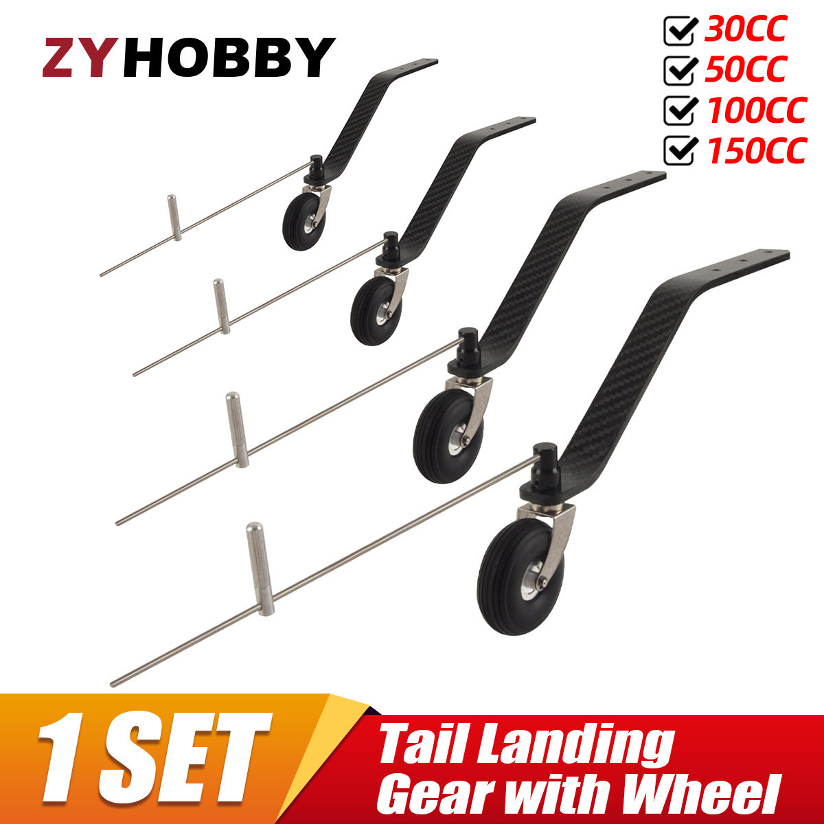 Tail Landing Gear with Wheel 3 - Rc Helicopter Bag avis et prix