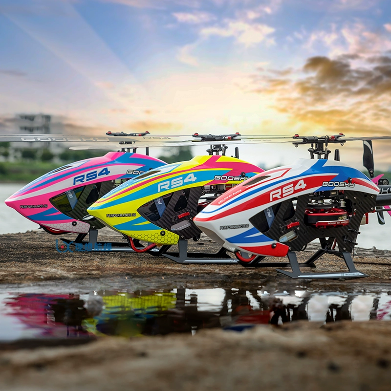 Goosky Rs4 Venom 380 Class 6ch - Rc Helicopter Gas avis et prix