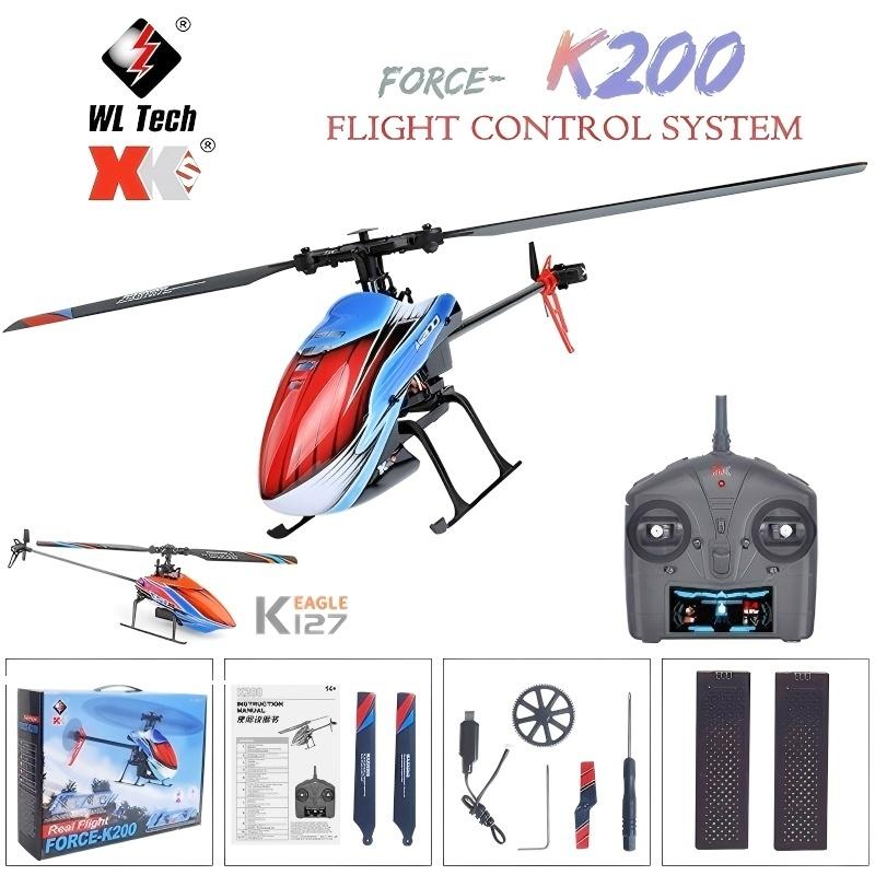 WLtoys RC Helicopters K200 K12 - Rc Helicopter Single Rotor avis et prix