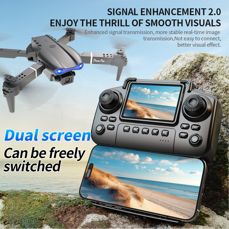 E99 PRO Drone Screen Control A - Rc Helicopter Charger avis et prix