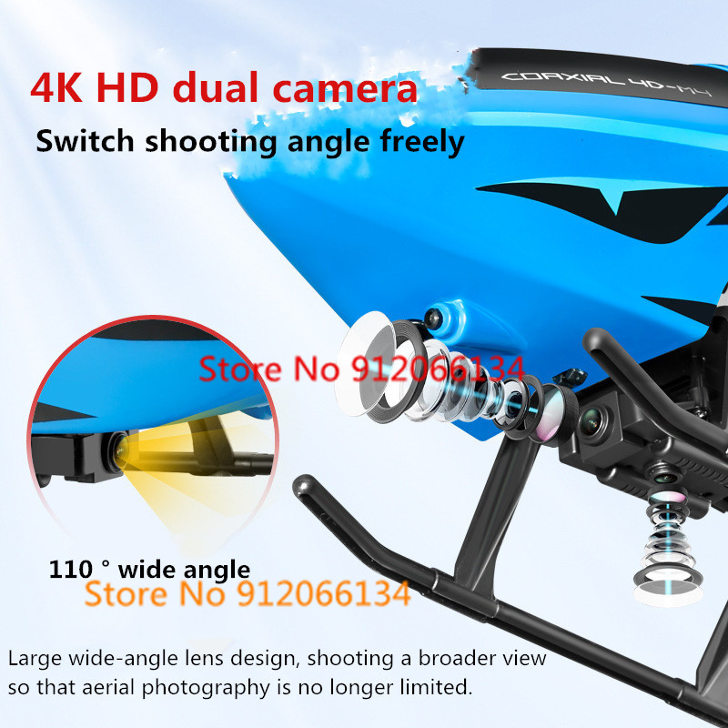 70CM 4K Dual Camera Obstacle A - Rc Helicopter Large avis et prix
