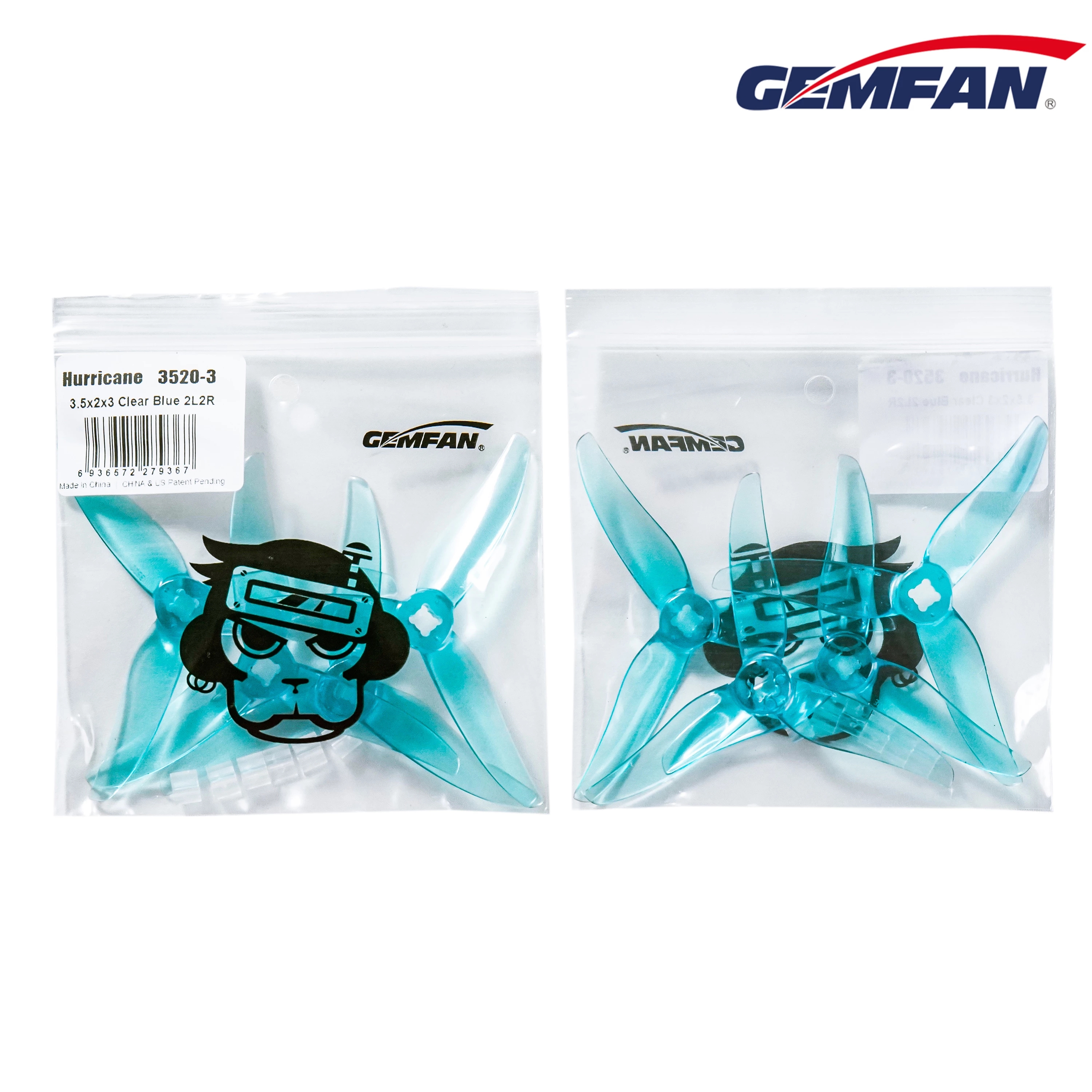 24pcs/12pairs Gemfan Hurricane - Rc Helicopter Blade avis et prix