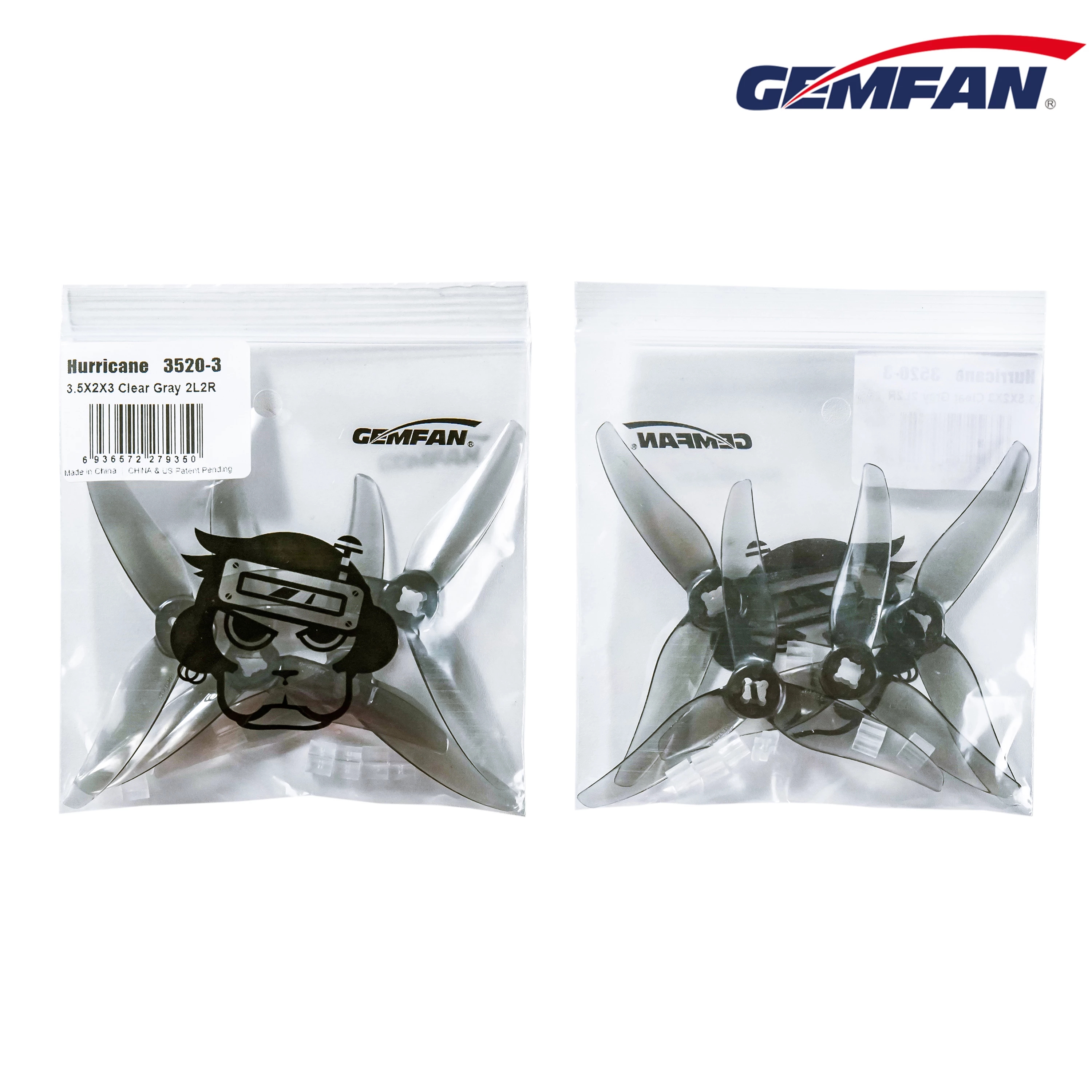 24pcs/12pairs Gemfan Hurricane - Rc Helicopter Blade avis et prix