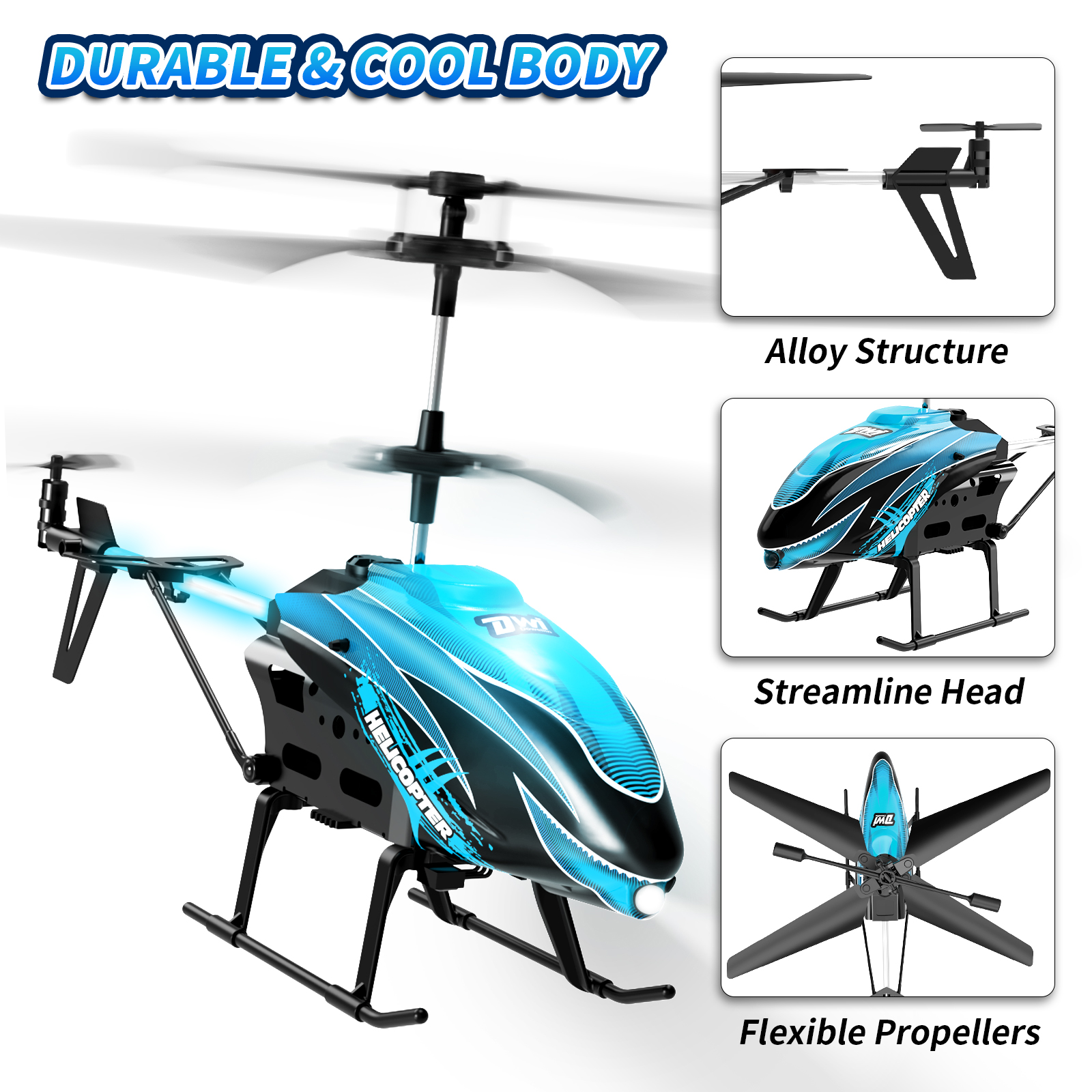 DWI  H10 Fixed Height 3.5 Chan - Rc Helicopter Large avis et prix